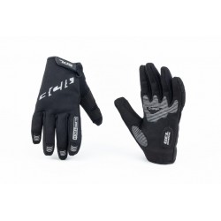 Перчатки M с гелевыми вставками под ладонь, чёрно-серые CLIMA TECH SBG-1932 SPELLI