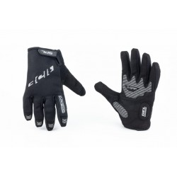 Перчатки XL с гелевыми вставками под ладонь, чёрно-серые CLIMA TECH SBG-1932 SPELLI