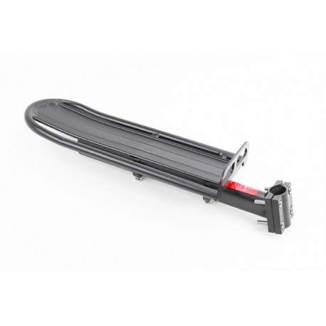 Багажник 24-29" алюмінієвий, консольний, кріпл. за трубу сидіння, чорний HS-030 Китай