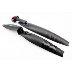 Крила пластмасові 24-26" MTB швидкознімні, чорні H-N07 Китай