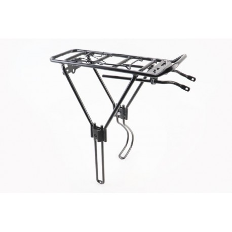 Багажник 26-29" алюмінієвий, цільнозварний, під Disk-brake, чорний HS-042 Китай