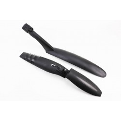 Крила пластмасові 24-26" MTB швидкознімні, чорні H-N08 Китай