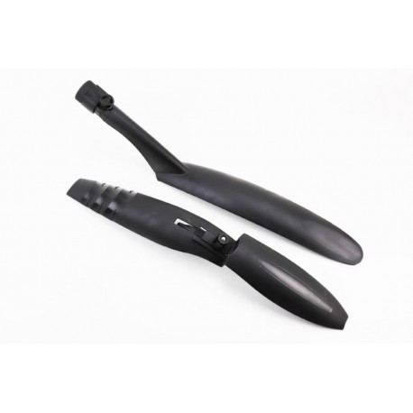 Крила пластмасові 24-26" MTB швидкознімні, чорні H-N08 Китай