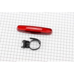 Фонарь задний 5 диодов, крепл. на хомуте, 753 (без батареек) Китай