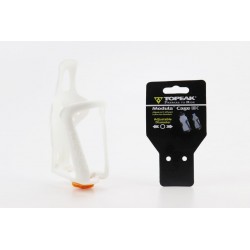 Фляготримач пластиковий з регулюванням під фляги 51-73мм, кріпл. на раму, білий TMD05B TOPEAK