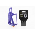 Фляготримач пластиковий з регулюванням під фляги 51-73мм, кріпл. на раму, синій TMD05B TOPEAK