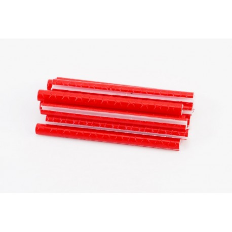 Світловідбивачі на спиці 5х75мм, 12шт к-кт, червоні JY-1201 Китай