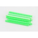 Світловідбивачі на спиці 5х75мм, 12шт к-кт, салатові JY-1201 Китай