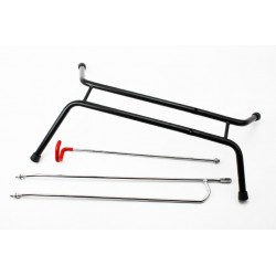 Підставка під колесо 26" складана, вертикальне або горизонтальне зберігання велосипеда, чорна HS-021 Китай