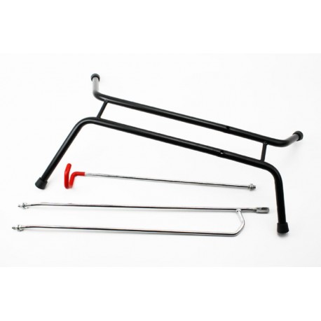 Підставка під колесо 26" складана, вертикальне або горизонтальне зберігання велосипеда, чорна HS-021 Китай