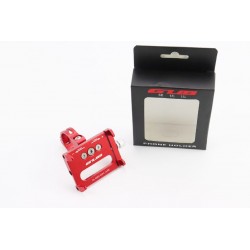 Тримач телефону на кермо алюмінієвий, ширина 50-100мм регульована, червоний G-85 GUB