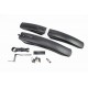 Крила пластмасові 24-26" MTB, чорні LY-3302F/R FENDER