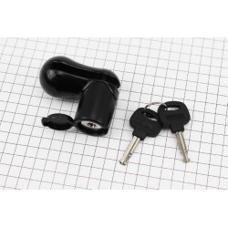 Замок протиугінний на гальмівний диск під ключ, чорний TY115 Tonyon