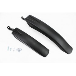 Крылья пластмассовые 24-26" MTB, чёрные LY-3302F2/R2 FENDER