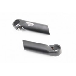 Ріжки керма 22,2x110мм алюмінієві, чорні BE-301 UNO