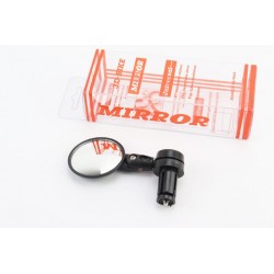 Дзеркало кругле, регульоване, кріпл. в торець керма, чорне SBM-2000 SPELLI