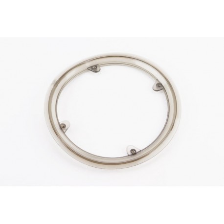 Захист шатуна на 4 отвори 42Т, пластмасовий, чорно-прозорий BT-02 (без саморізів) Китай