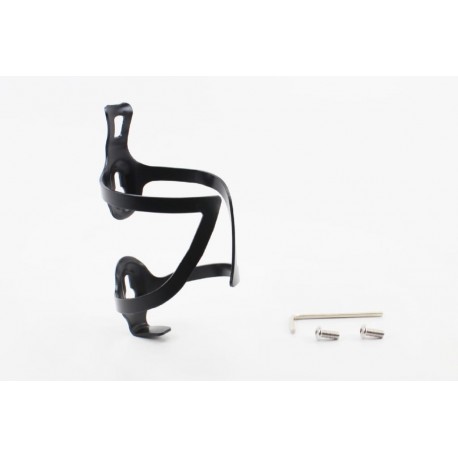 Фляготримач алюмінієвий, кріпл. на раму, чорний BC107 Китай