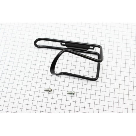 Фляготримач алюмінієвий, кріпл. на раму, чорний SBC-101 SPELLI