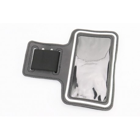 Тримач-браслет телефону 5,5-6" на руку, кріпл. на липучці, чорний Китай