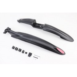 Крила пластмасові 24-26" MTB, чорні YJ-0292 Китай