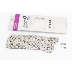 Ланцюг приводний 1/2х5/64"х116L 9 швидкостей, сріблястий NOVE-91 (UL) TAYA