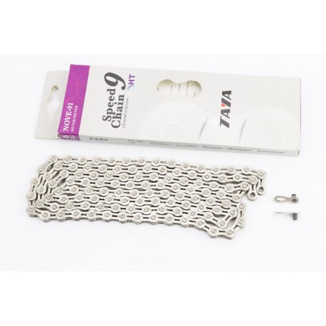 Ланцюг приводний 1/2х5/64"х116L 9 швидкостей, сріблястий NOVE-91 (UL) TAYA