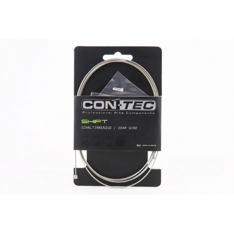 Трос скоростей 2100мм с концевиком, нержавейка, шлифованный Slick Stainless СP-A1 CON-TEC
