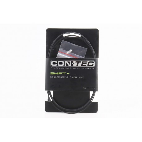 Трос швидкостей 2100мм з кінцевиком, нержавіюча сталь, тефлонове покриття, чорний Slick Stainless with Teflon CP-A1 CON-TEC
