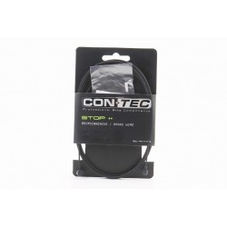 Трос гальмівний 2100мм універсальний MTB/ROAD з кінцевиком, нержавіюча сталь, тефлонове покриття, чорний Slick Stainless with Te