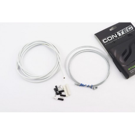 Гальмівний комплект універсальний "ПОВНИЙ" (сорочка 5мм х 3м, троса Galvanize 1350/2350мм, ковпачки, кінцевики, фіксатори, захис