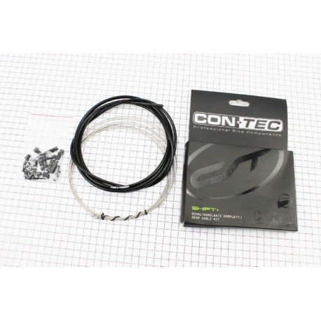 Перемикання комплект універсальний "ПОВНИЙ" (сорочка 4мм х 2,7м, троса Slick Stainless 2000/2300мм, ковпачки, кінцівки, фіксатор