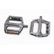 Педали MTB широкие 9/16" (108x100x24mm) алюминиевые, чёрные NWL-219 FPD