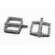 Педали MTB широкие 9/16" (110x102x22mm) алюминиевые, чёрные NWL-303 FPD