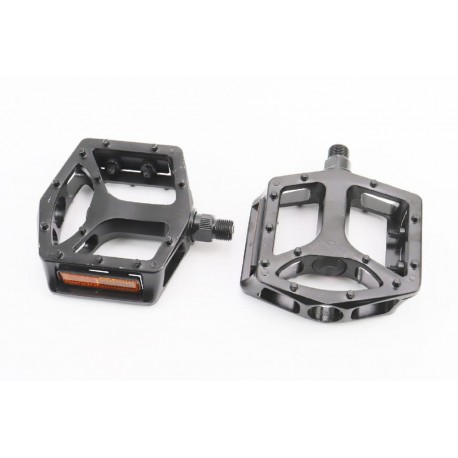 Педалі BMX 9/16" (113x108x26мм) алюмінієві, чорні NWL-316 FPD
