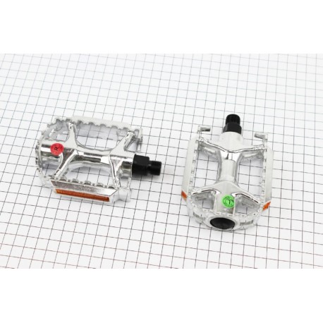 Педалі CITY 9/16" (103x78x26мм) алюмінієві, NWL-979 FPD