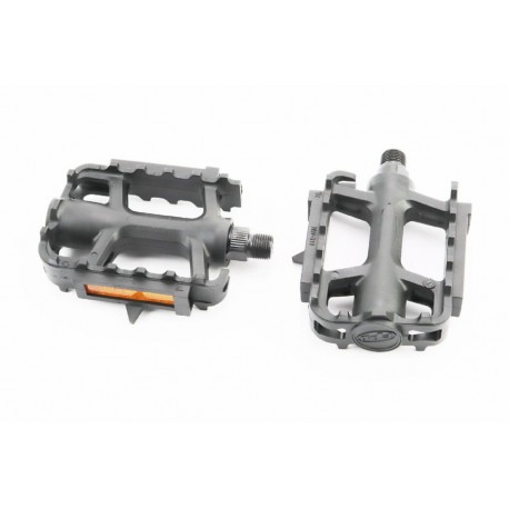 Педалі MTB 9/16" (107x80x27мм) пластикові, чорні NW-311 FPD