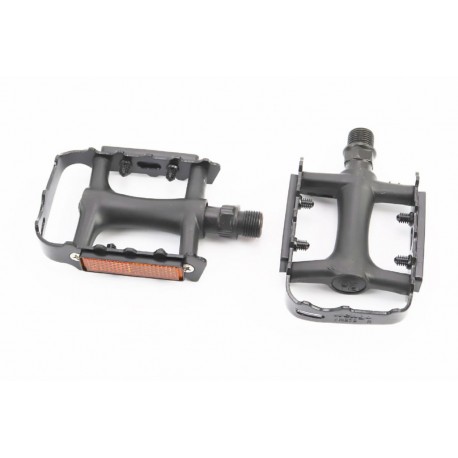 Педали MTB 9/16" (101x70x24mm) пластико-алюминиевые, чёрные VM273DU Wellgo