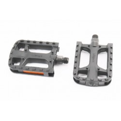 Педалі MTB 9/16" (113x78.5x23мм) пластикові, чорні LU-883DU Wellgo