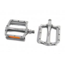 Педали BMX 9/16" (107x90x23mm) пластиковые, чёрные B197DU Wellgo