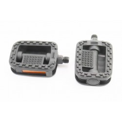 Педали CITY 9/16" (105x73x27mm) пластиковые, чёрные C35 Wellgo