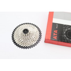 Кассета 11зв. 46,40,36,32,28,24,21,18,15,13,11Т (трансмиссия 1х11), серебристо-черная KDF-CS1146 ATA