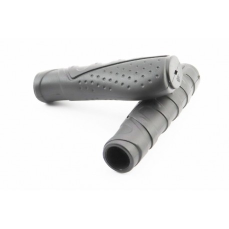 Ручки керма 130мм, ергономічні, чорні GR-55 PVC AVANTI