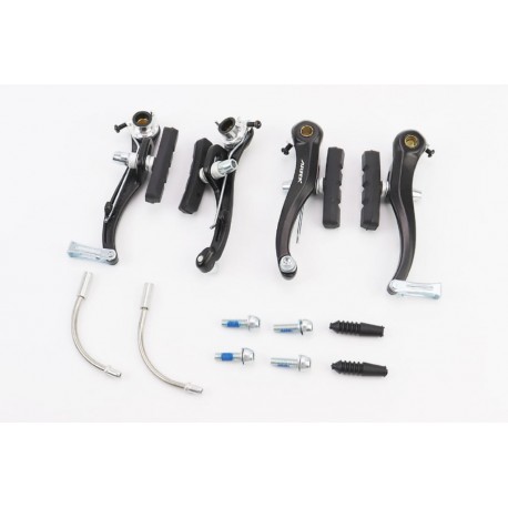 Гальмо V-brake 110мм (2 колеса), алюмінієве, чорне AR-Т210DG ARTEK