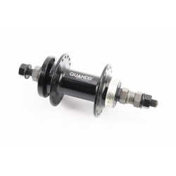 Втулка задня MTB алюмінієва 14Gx36H під вільнобіг, Disk-brake, кріпл. гайка, чорна KT-TD6R QUANDO