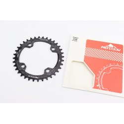 Зірка передня MTB Narrow Wide 36Т (BCD:104мм), алюмінієва, чорна Motsuv
