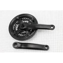 Шатуни "квадрат" 170мм, 42.34.24T MTB, чорні BL 07 Китай