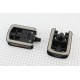 Педали FOLDING складные 9/16" (109x76x35mm) пластиковые, чёрно-серые NW-319 FPD