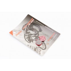 Гальмівні колодки Disk-brake (Xiaomi Mijia M365 Pro, Zoom DB250,350,450,550), червоні YL-1013 Andson