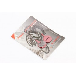 Гальмівні колодки Disk-brake (Avid Ball Bearing 5), червоні YL-1018 Andson